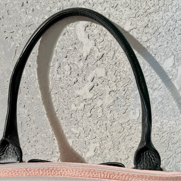 Kate Spade Blush and Black Satchel - Picture 3 of 14